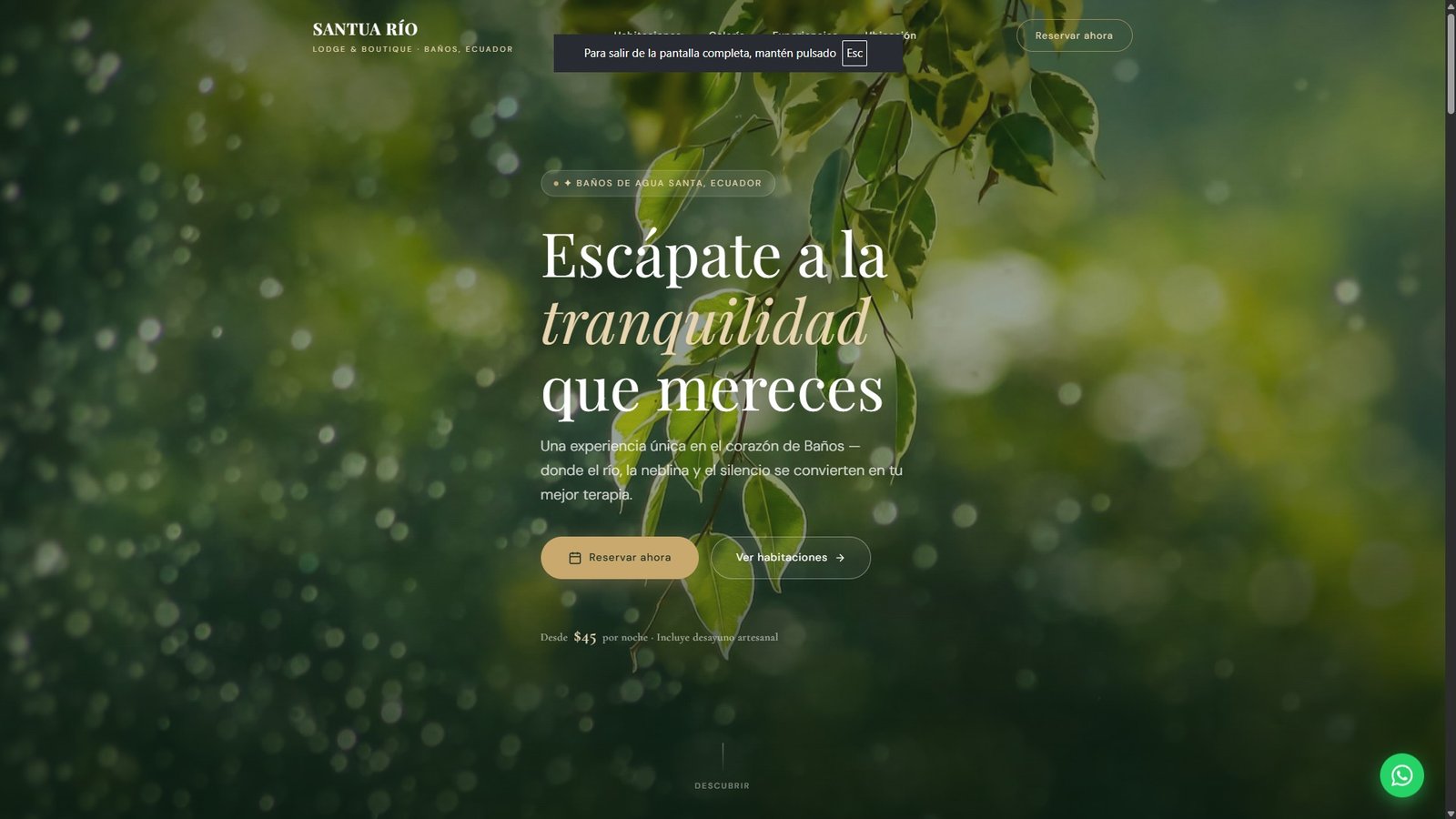 Santua Río — Lodge & Boutique